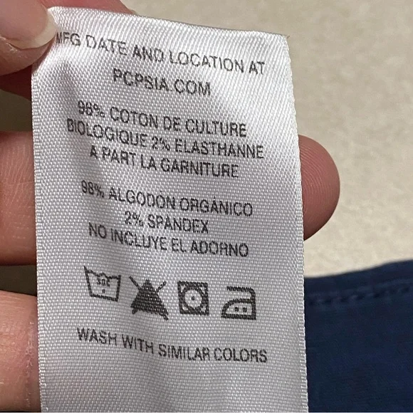 Patagonia Shorts Women’s Size 10 Navy Chino Shorts Organic Cotton - Picture 11 of 15